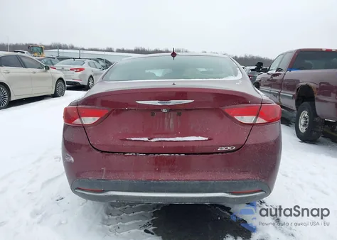 2016 Chrysler 200 Limited from USA, damaged, VIN 1C3CCCAB7GN171853